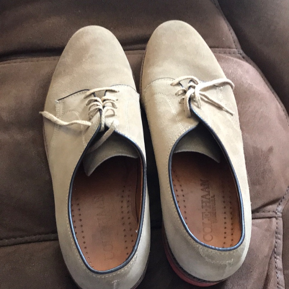 Beige Oxfords for Men